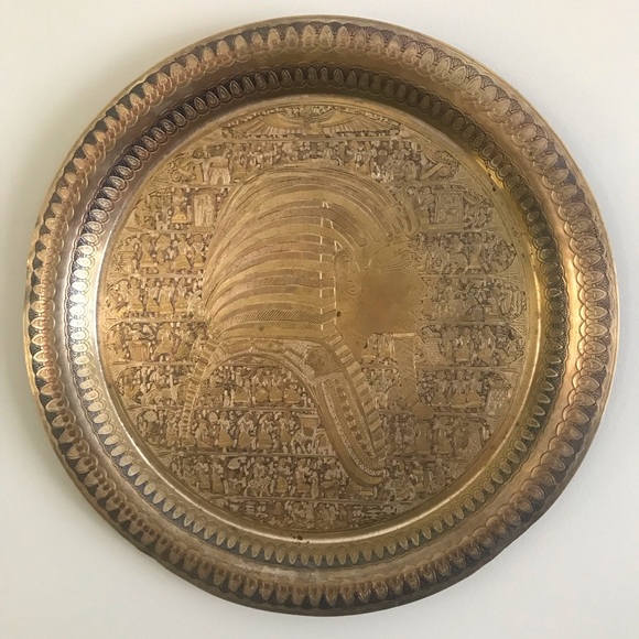 Vintage Other - Vintage antiqued brass decor